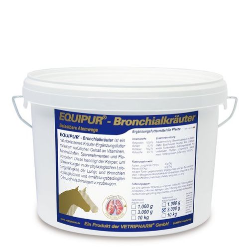 VETRIPHARM - EQUIPUR Bronchialkräuter 3kg